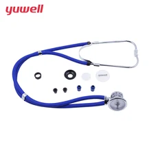 yuwell Professional Stethoscope Multifunctional Head Cardiology Rate Lung Medical Equipment Fetal Vet Heart rate irregularity