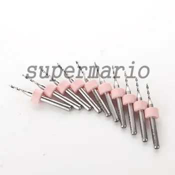 

10pcs 1.3mm High Quality NEW Carbide PCB Dremel Jewelry CNC Micro Drill Bits Router (ZT1.3)