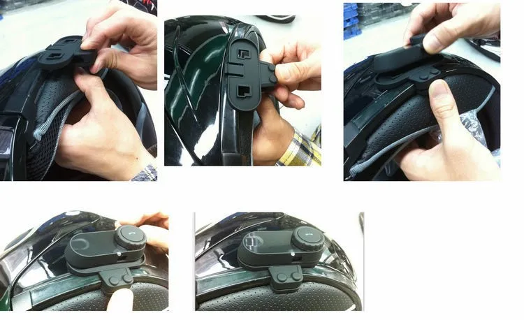 Обновленный мотоциклетный шлем домофон Bluetooth гарнитура с ЖК-экраном+ fm-радио