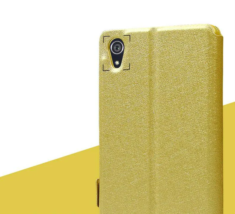 Кожаный чехол для Sony Xperia XA1 откидной Чехол с окошком быстрого ответа L1 / G3116 G3112