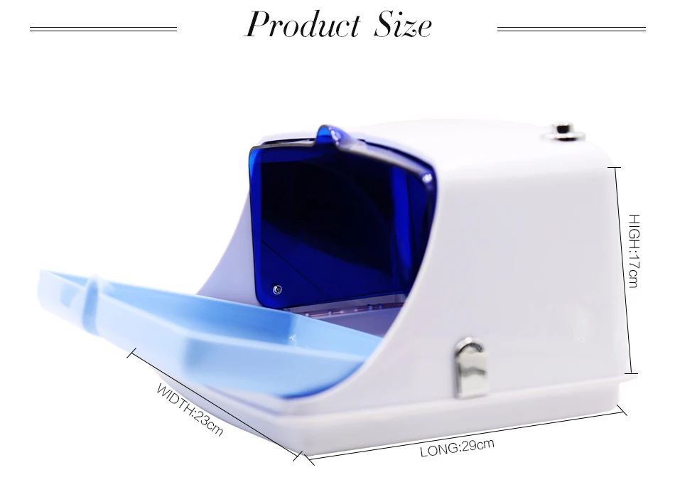 1 UV Sterilizer, Nail Art ,Nails Sterilizer ,Manicure ,Nail Tools ,Machine, UV Disinfection, Sterilizer Box ,Sterilizer , (9)