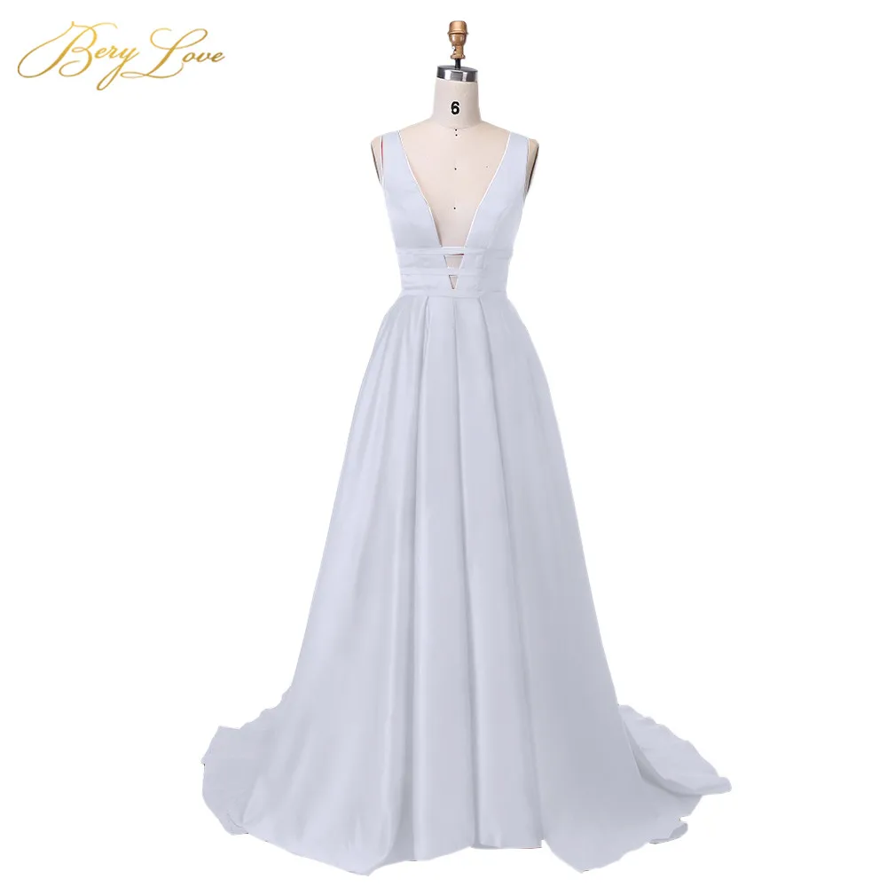 White-82 Berylove, сексуальное красное вечернее платье,, элегантное, атласное, вечернее платье, длинное, официальное, Abiye, для выпускного, вечерние платья, vestido longo festa 04010248 - Цвет: White-82