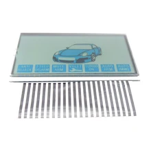Rússia Versão Display Lcd Cabo Flexível para Starline B6 Controle Remoto B6 B6 Lcd Listras Da Zebra