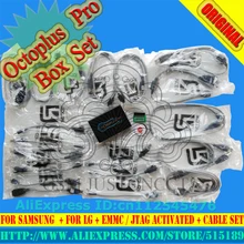Octoplus Pro Box для samsung для LG+ eMMC/JTAG активированный) с 19 кабельным набором быстрая