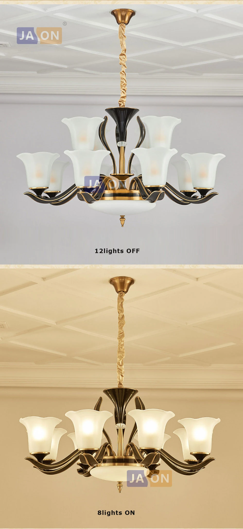 LED E14 Cовременные Цинковые Сплав Стеклянные Люстры Светодиодные Лампы.Светодиодные Светильники Люстры Подвесные.Светильники Подвесные