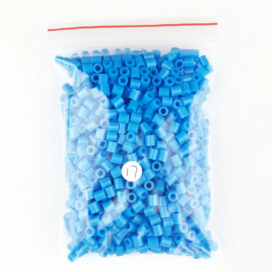 WS UK Confezione Da 1000 Perline Fusibili Midi Da 5 Mm – Colori Misti - Universali, Compatibili Con Hama Beads, Per Creazioni Con Ferro Da Stiro