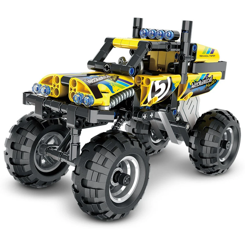 

Fit LegoInglys Technic Jeep Monster Truck Motorcycle Building Blocks Bricks Toys Educational Construction Block Car For Kids