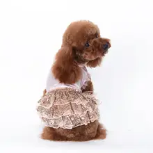 Custom SATIN SEQUIN Princess Dress summer clothes Tactic pet Chihuahua dog Bichon spring and summer clothes