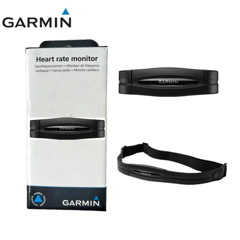 Подлинный GARMIN HRM1G монитор сердечного ритма с нагрудным ремешком ANT+ водонепроницаемый Garmin 1-го поколения HRM черный с коробкой