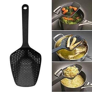 

Nylon Strainer Large Scoop Colander Kitchen Appliances Spoon Shovel Soup Spoon Filter Cooking Tools home Kitchen Accessories