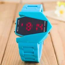 Горячие Для мужчин спортивные светодиодный цифровые часы Красочные Силиконовый Браслет для школы Мальчик наручные часы цифровые электронные часы специальный подарок