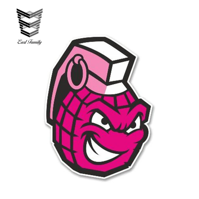 Earlfamily 13cm X 10cm Cartoon Grenade Jdm Style Design Vinyl Reflective Car Styling 3d Car Sticker Auto Moto Bomb Decal Car Stickers Aliexpress