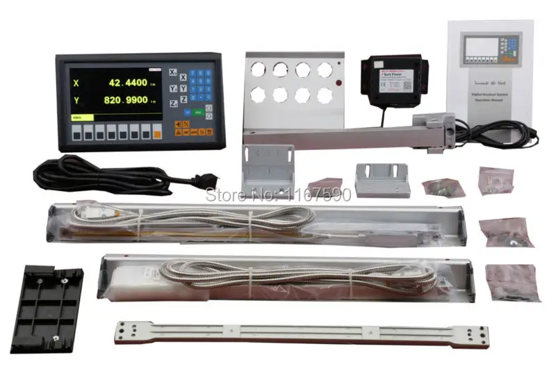 Nouveau LCD Easson ES 12C 3 axes DRO kits lecture