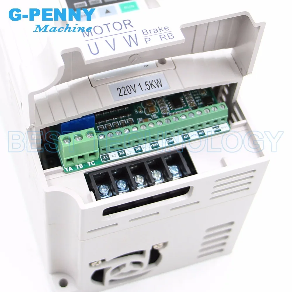¡Envío GRATUITO! 220 V 1.5kw vector Inveter 2.2kw VFD convertidor de frecuencia Variable controlador de velocidad del Motor - 4