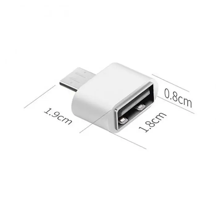 Тип-C OTG адаптер USB3.1 для USB2.0 Тип-разъём для samsung S8 huawei Mate9 телефон XR649