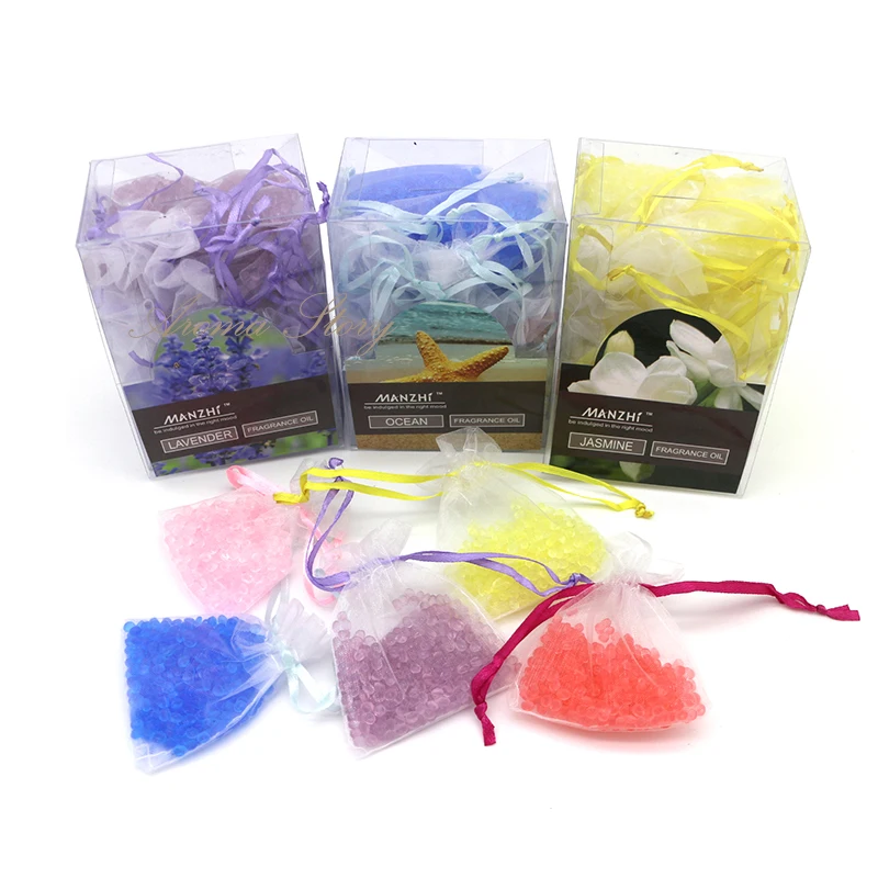 

16pcs/box Natural Scented Fragrance Bag Home Wardrobe Drawer sachets dehumidified air purification Car Perfume