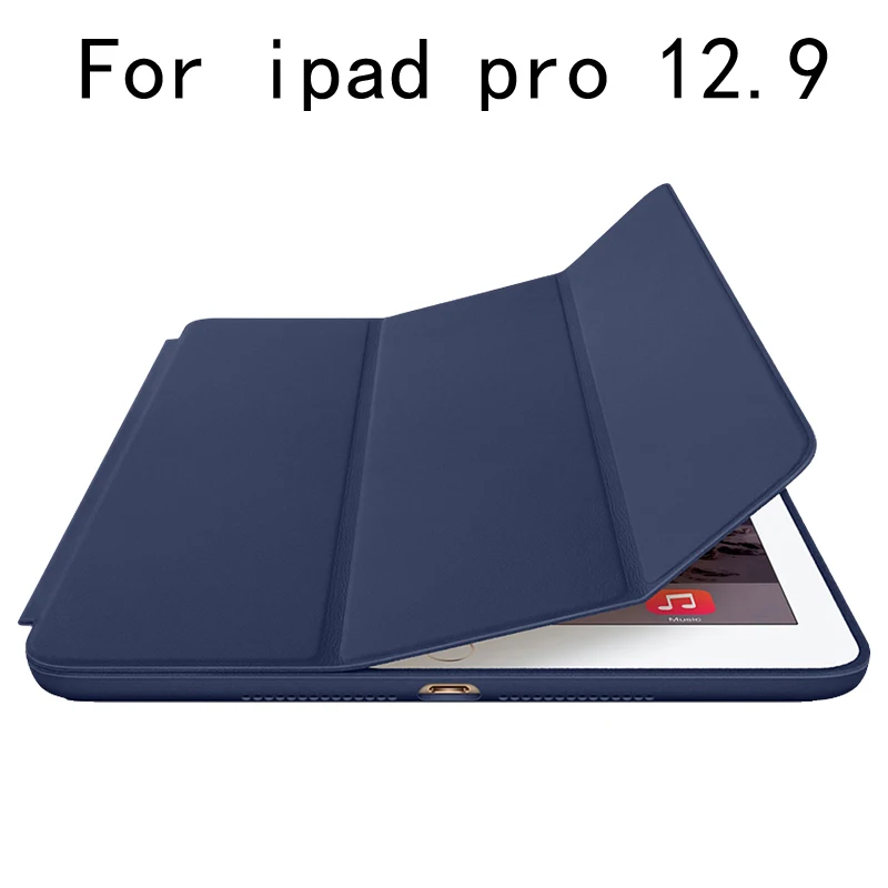 

Original smart tablet case Protective PU Leather cover case For Apple i pad pro 12.9"tablet Magnetic pu leather Case A1670/A1671