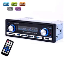 Radio de coche Autoradio usb Bluetooth V2.0 JSD 20158 Car Audio Estéreo En el tablero de FM Receptor de Entrada Aux ReceiverUSB MP3 MMC WMAautoradio