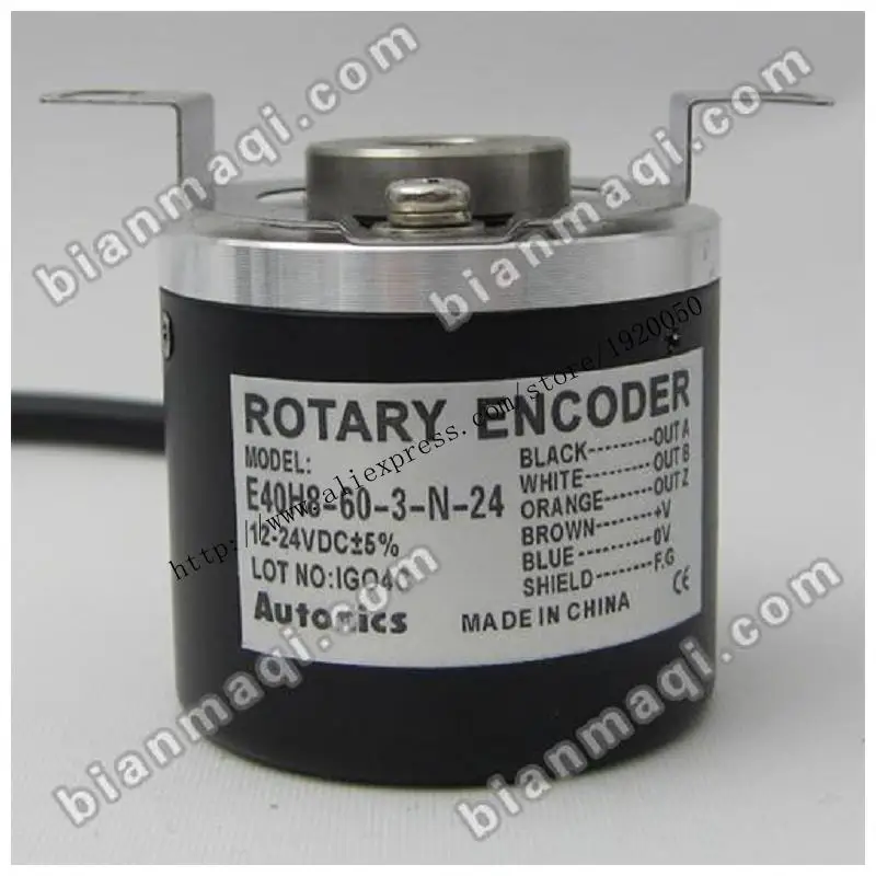 

Hot E40H8-60-3-N-24 Autonics E40H8 series rotary pulse encoder 60 outer diameter 40