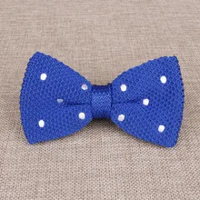 Mantieqingway галстук-бабочка в горошек вязаный Свадебный геометрический Noeud Papillon мужской и женский полиэстеровый Шелковый шейный платок галстук-бабочка женский галстук