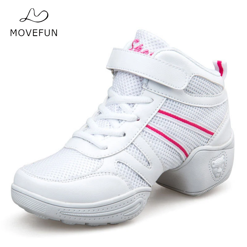 Soft Outsole Dancing Sneaker Women Platform Sports Dance Shoes for Woman MoveFun Modern Jazz Dance Sneakers Practice Shoes-20