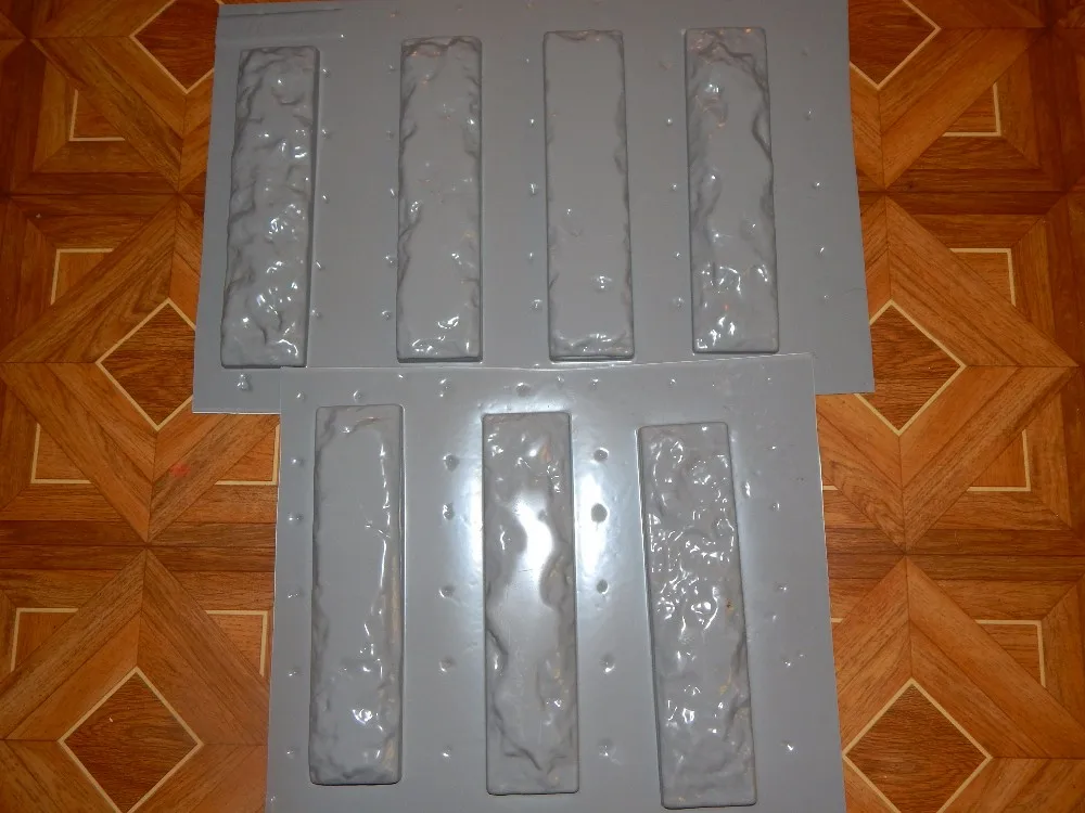 7 шт. кирпич пластиковые формы для бетон гипс стены камень цементной плитки "древний кирпич"