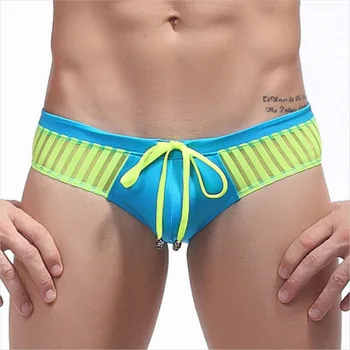Wangjiang Swimwear Shorts Men Brand Sexy Mesh Bermuda Board Shorts Micro Beach Swimwear Polo Boarshorts Push Up