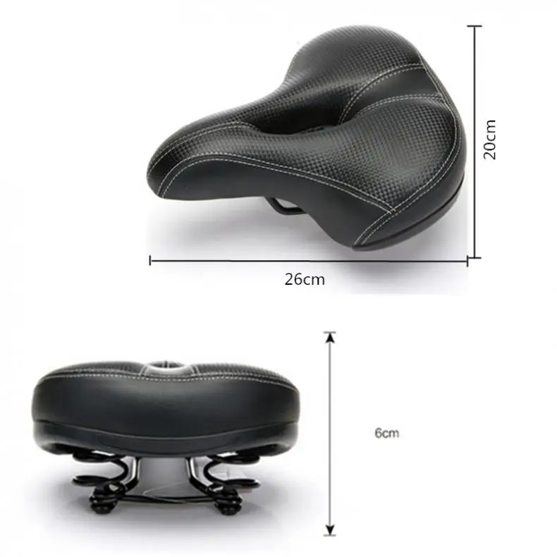 

Wide Bicycle Seat Thicken Bike Saddle Bicicleta Saddle Cycling Saddle MTB Cushion Asiento Bicicleta Sponge Soft Cycling Seat