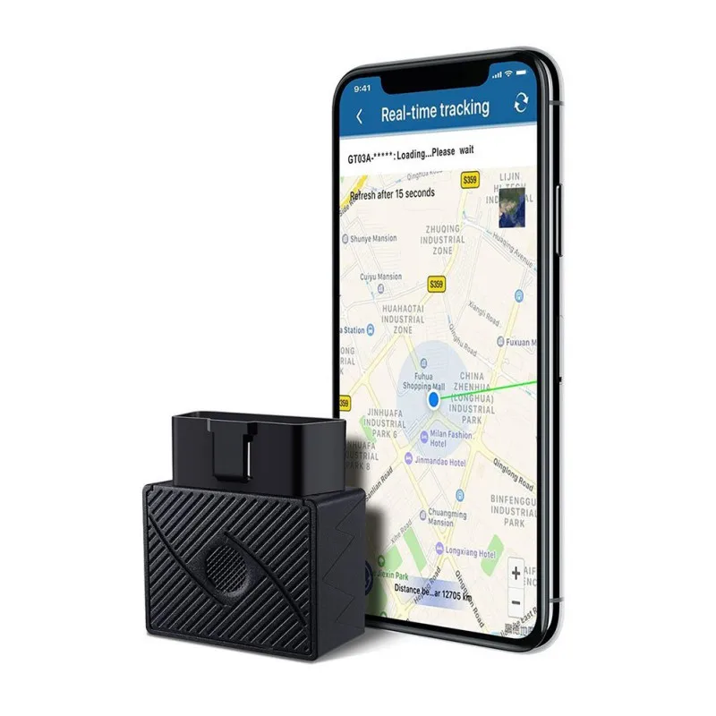 Мини Plug Play OBD GPS трекер Автомобильный GSM OBDII устройство слежения за транспортными