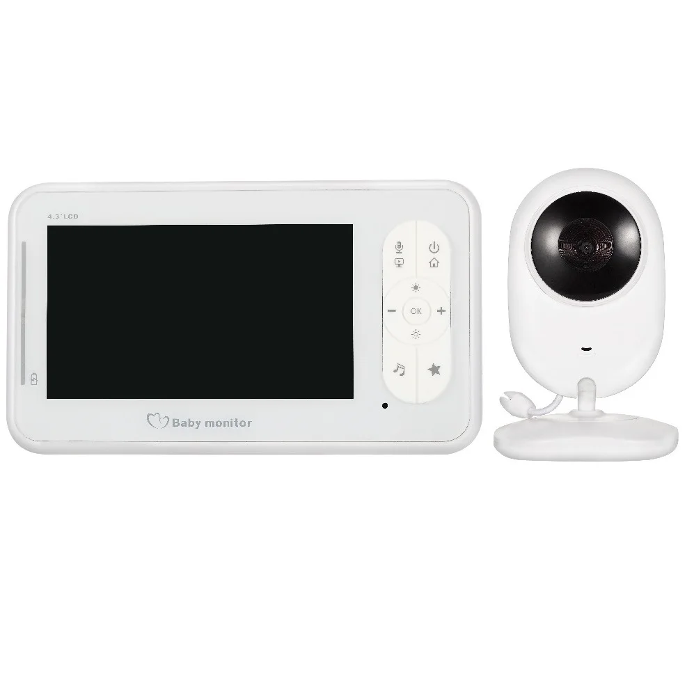 Детская сигнальная камера bebe Baby call 4 3 дюймов TFT LCD ИК Ночное Видение Интерком