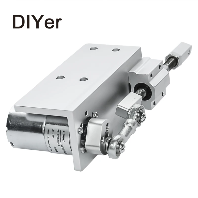 BEMONOC DIY Reciprocating Cycle Linear Actuator with DC Gear Motor 12V 24 Volt Stroke 5//10mm Adjustable 200rpm Speed Optional for DIY Design