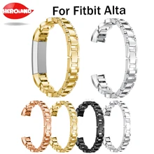 Высокое качество натуральной Нержавеющая сталь часы браслет ремешок для Fitbit Alta hr/Fitbit Alta ремешки correas де Reloj