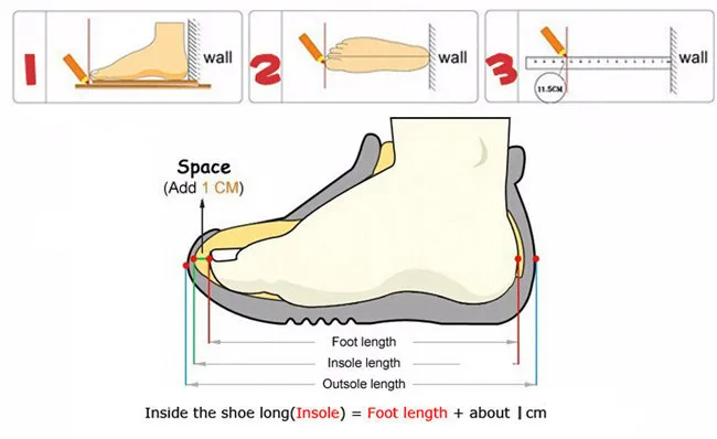Foot meature