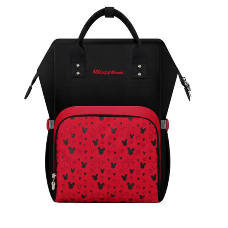 

Disney Diaper Bags USB Bottle Feeding Travel Nappy bag Backpack Baby Bags For Mom Storage Bag Waterproof