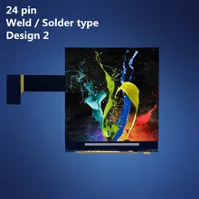 HD ips view 1,3 дюймов полноцветный TFT ЖК-дисплей панель 240x240 RGB ST7789 24P пропускающий нормальный черный 4 провода SPI