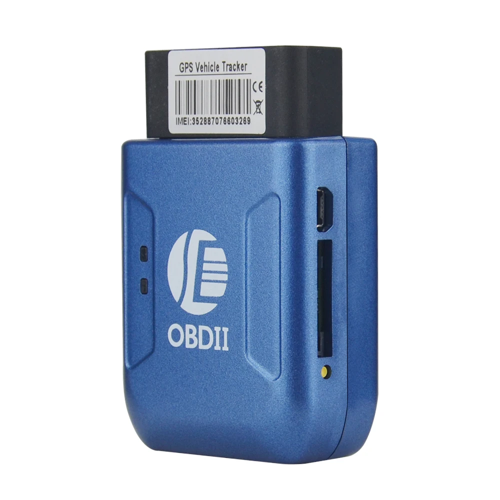 OBD2 gps трекер TK206 OBD 2 в режиме реального времени GSM Quad Band Противоугонная вибрационная сигнализация GSM GPRS мини GPRS отслеживание OBD II автомобильный gps