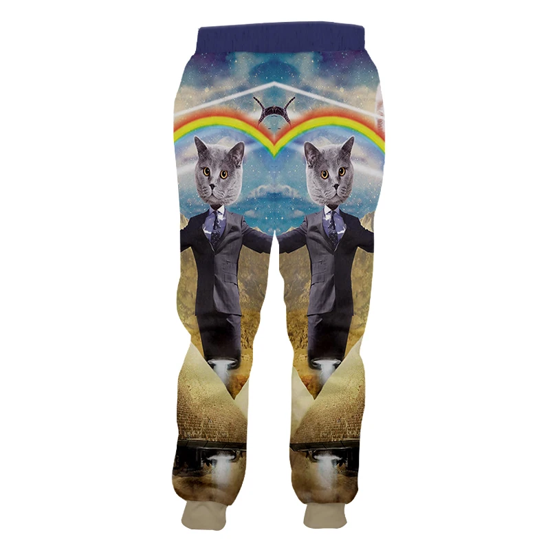OGKB Jogger брюки для мужчин Горячая полная длина животных 3D пот Печать Джентльмен
