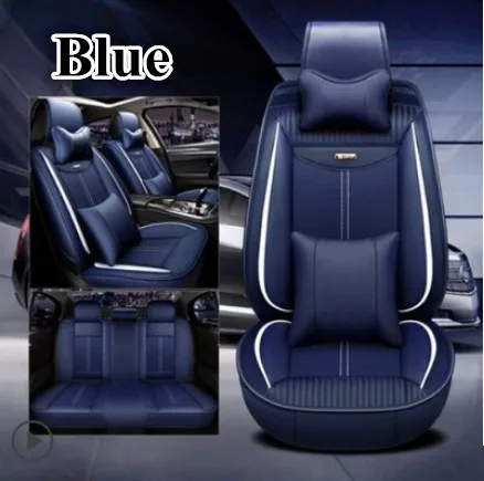 Хорошее качество! Полный комплект чехлов для сидений автомобиля для Toyota Vanguard 5 сидений 2012-2007 удобные дышащие чехлы для сидений