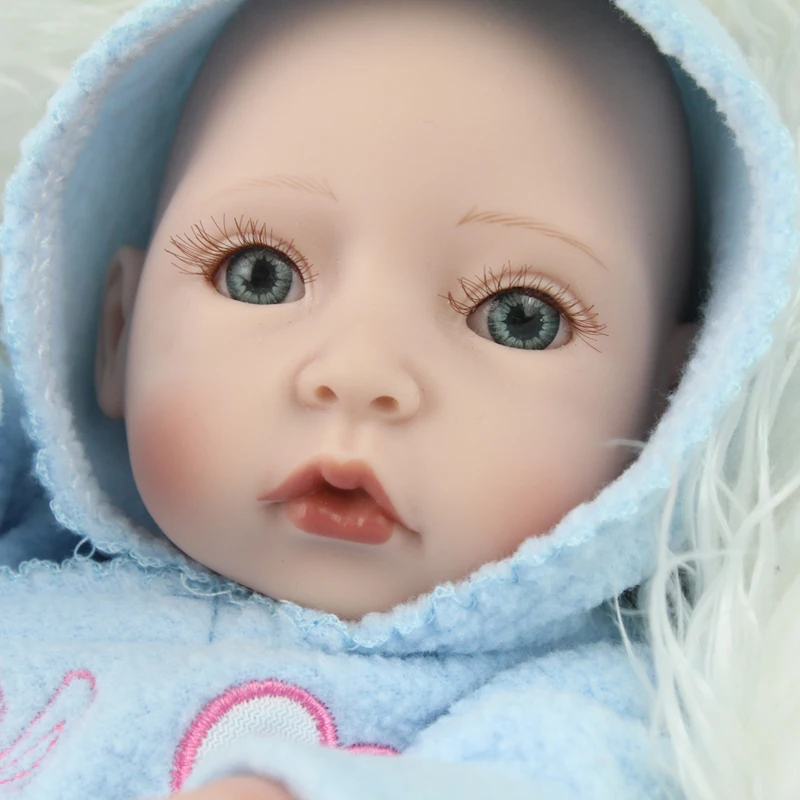 NPKKDOLL детские куклы полностью силиконовые для новорожденных Kawaii Twins виниловые