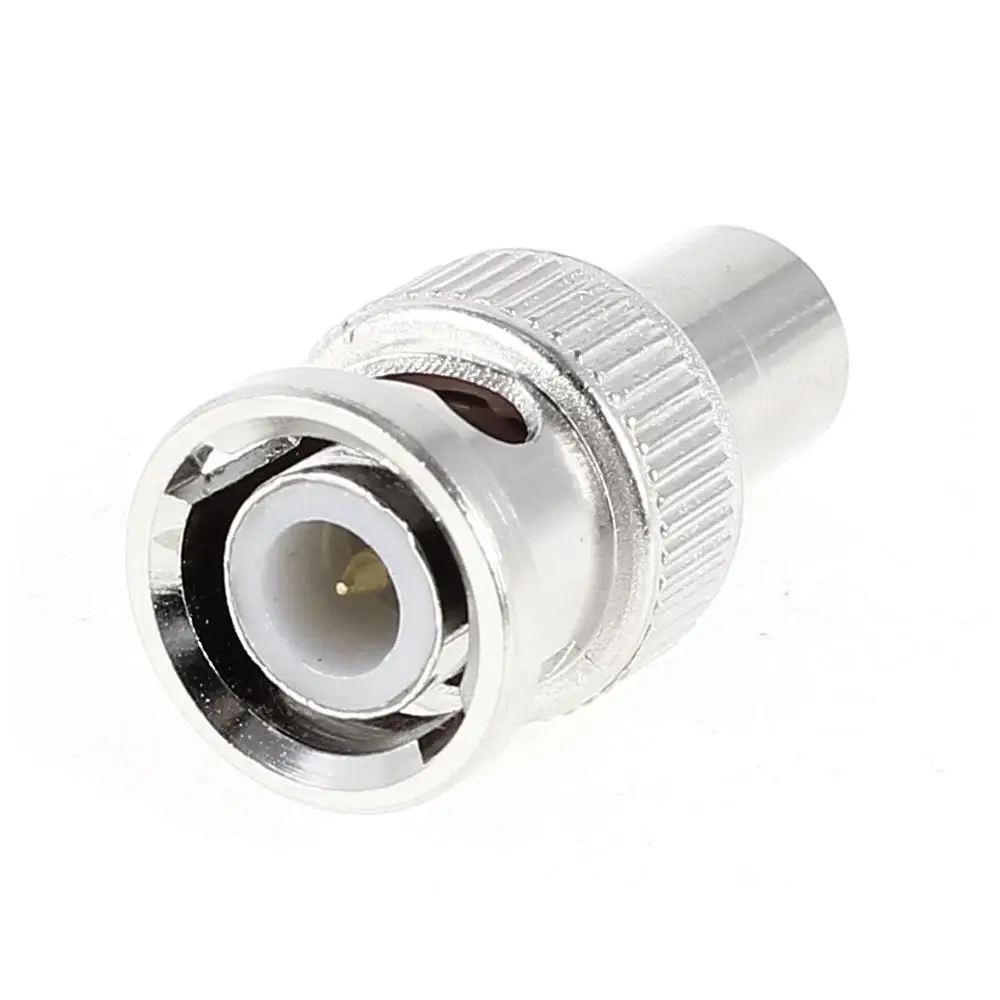 

Bnc Male To Rca Female Plug Av Camera Rf Coax Adapters Straight Connector