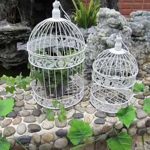 Decor (Hanging bird cage) - Brown