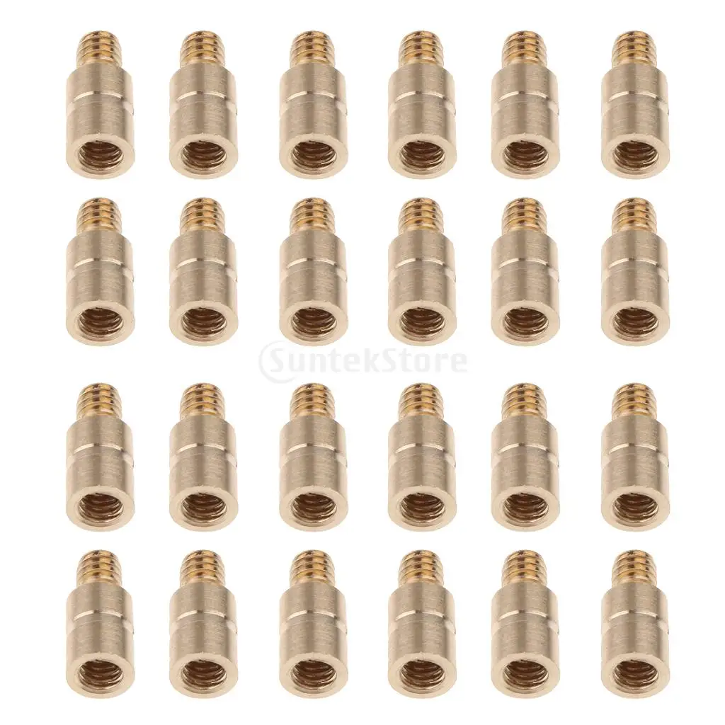 Premium 24 Pieces/Set 25 grains Copper Archery Arrow Weights Screw