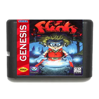 

The Misadventures Of Flink 16 bit MD Game Card For Sega Mega Drive For Genesis