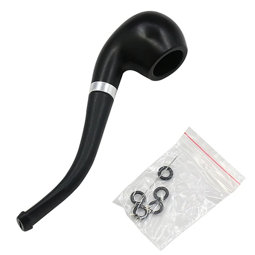 

2015 New Arrival Mini Portable Smoking Tobacco Tool Pipe Cigarette Cigar Black Place Holder Gift Newest Arrival