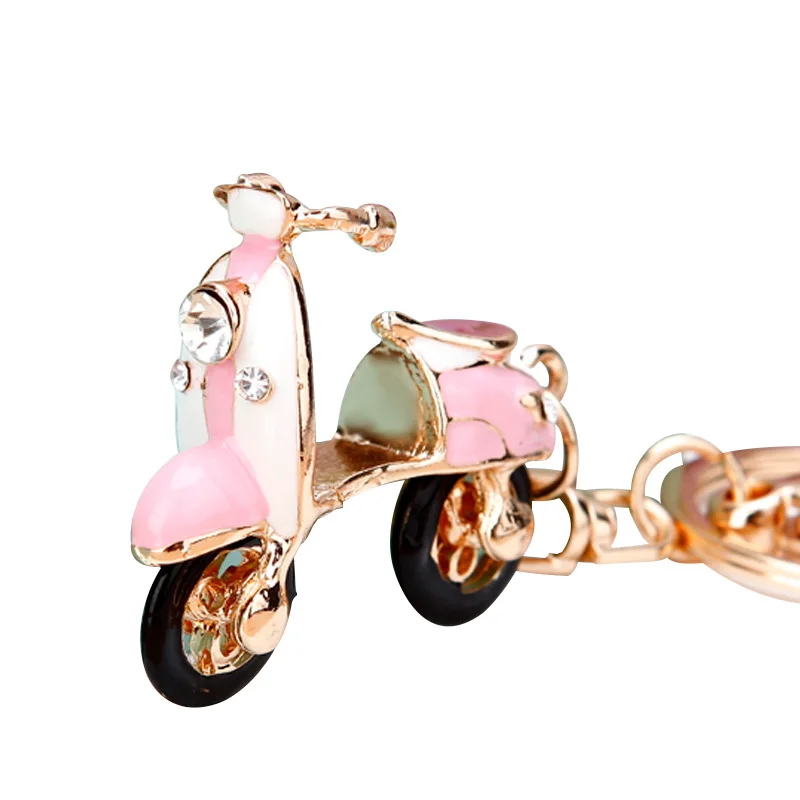 Gold Unicorn Rhinestone Keychain - Sparkly Crystal Charm With Lobster Clasp - View #6