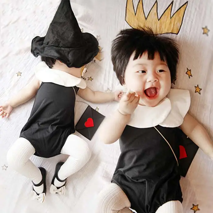 Summer Twins Baby Pure Cotton Bodysuit Fashion Toddler Girl Lotus Leaf Collar Jumpsuit Children Sleeveless Onesie Clothes 9-24M (2)