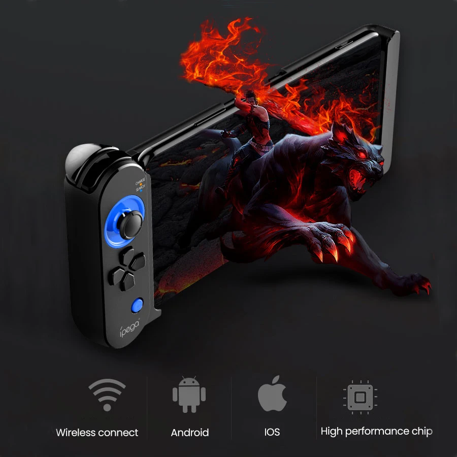 Геймпад iPega PG 9120 Pubg беспроводной Bluetooth джойстик мультимедийный игровой