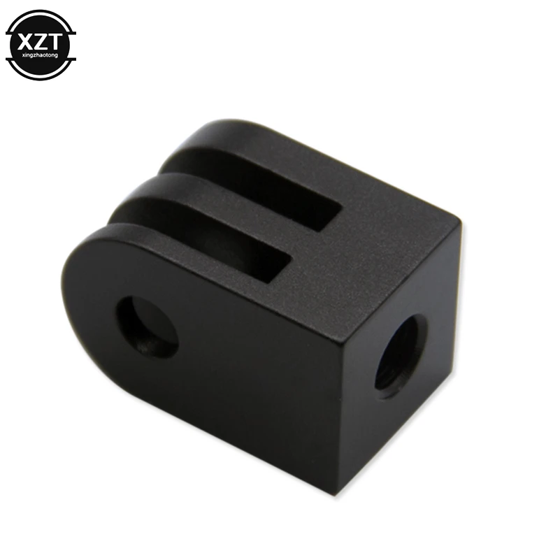 1PCS Universal CNC Aluminum Alloy Mini Tripod Mount Outdoor Sports Camera Base Adapter for GoPro SupTig All 1/4" Screw Monopod mini tripod camera tripod metal mini tripod stand camera tripod mount tripod screw mount adapter