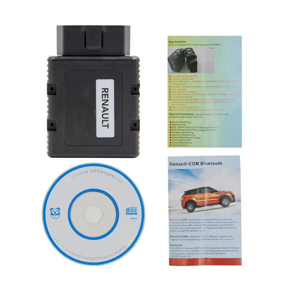 

New Renault-COM Bluetooth Diagnostic Tool For Renault Vehicles
