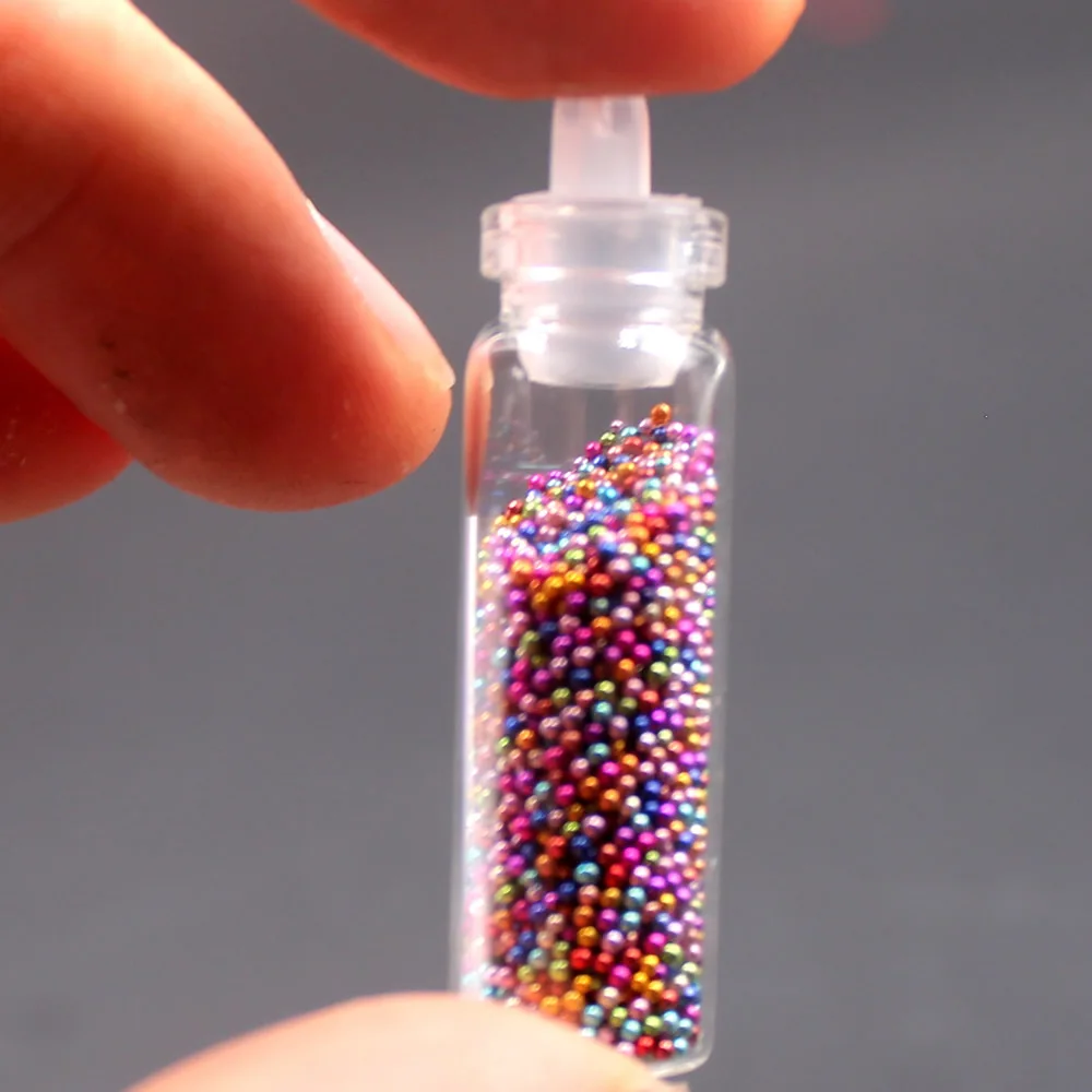 1 шт/ супер яркие круглые Блестки для ногтей порошок пыль 3D украшения для дизайна ногтей бутылка для дизайна ногтей наклейки с горячим наконечником DIY Инструменты